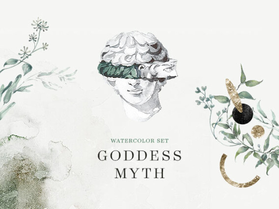 Goddess Myth Watercolor Set