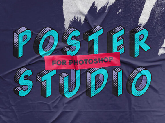 Glued Poster Templates