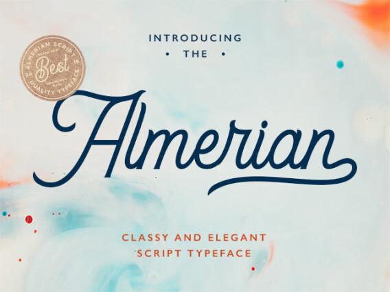 Almerian Script Typeface