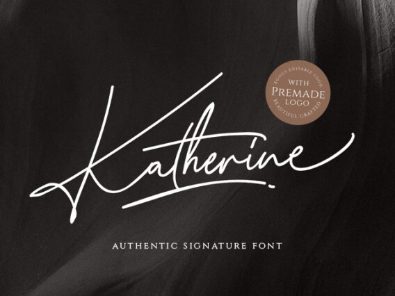 Katherine Signature Font