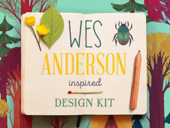 Wes Anderson Graphics Kit