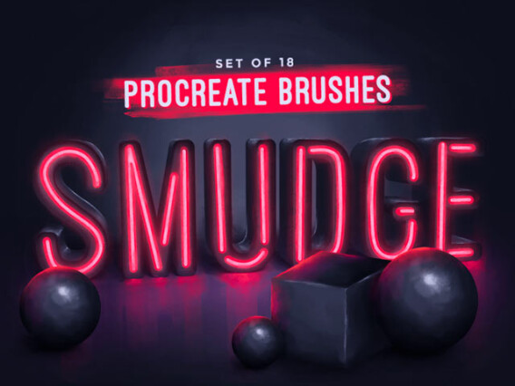 Smudge Procreate Brushes Set