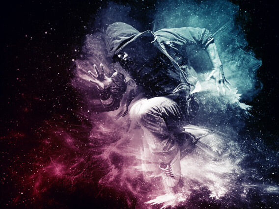 Space Photoshop Action
