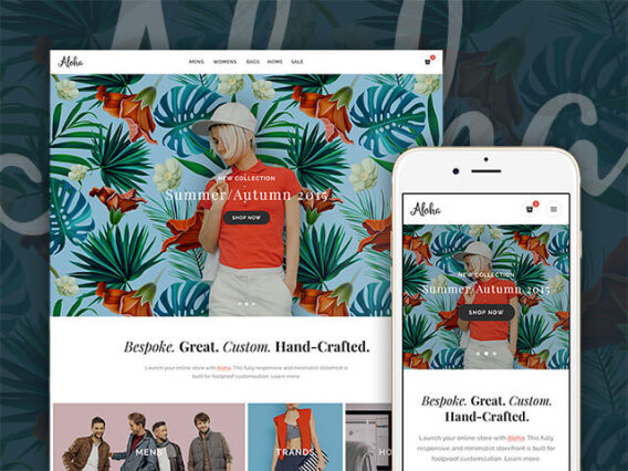 Aloha Shop Responsive Template