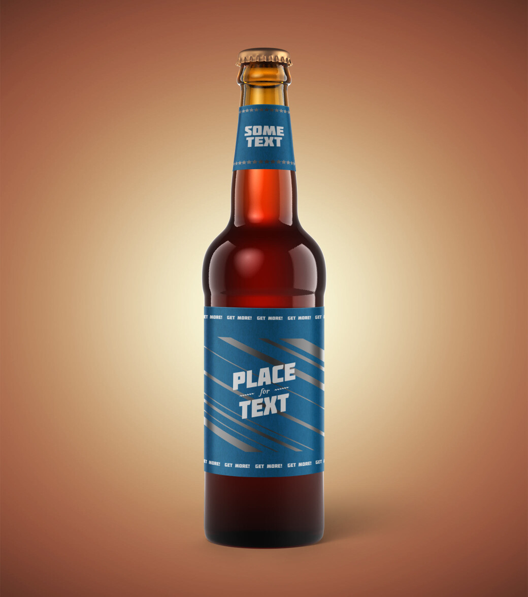 Beer bottle mockup: download free PSD template beer-bottle-mockup-download-free-psd-template