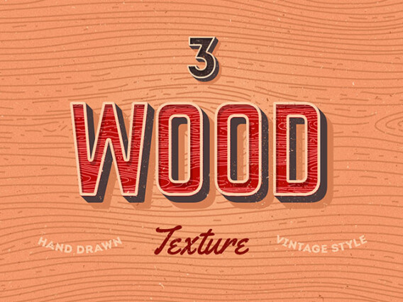 3 Vector Wood Textures