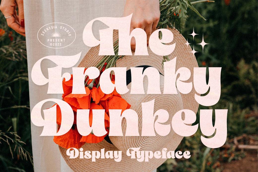Download The Franky Dunkey — Display Typeface