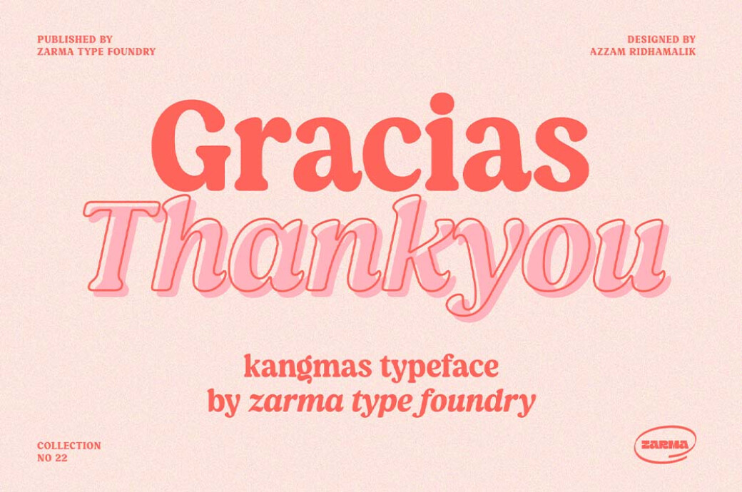 Kangmas — Nostalgic Retro Serif Font