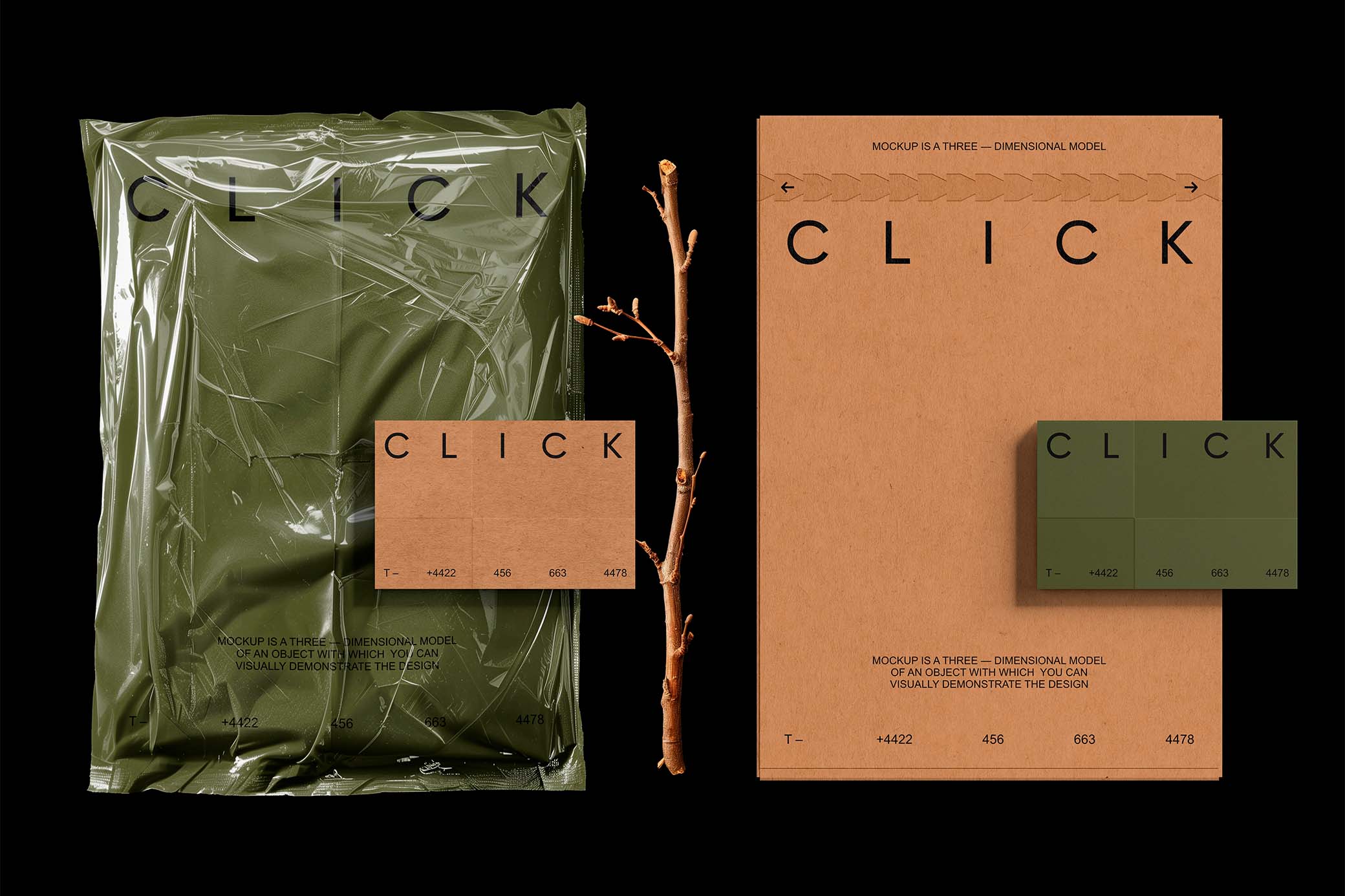OLIVE Brand Identity Mockup Vol. 1