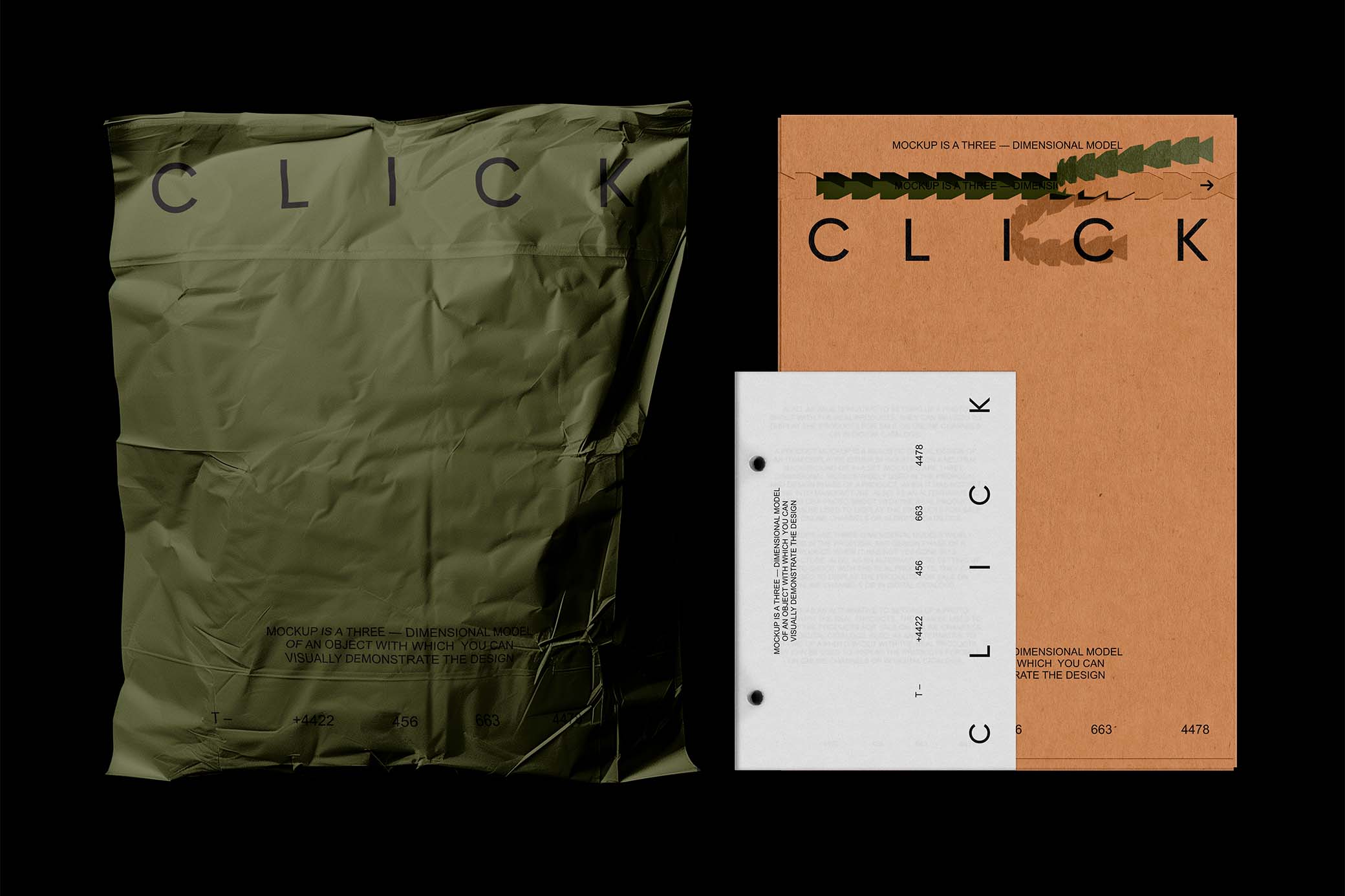 OLIVE Brand Identity Mockup Vol. 3