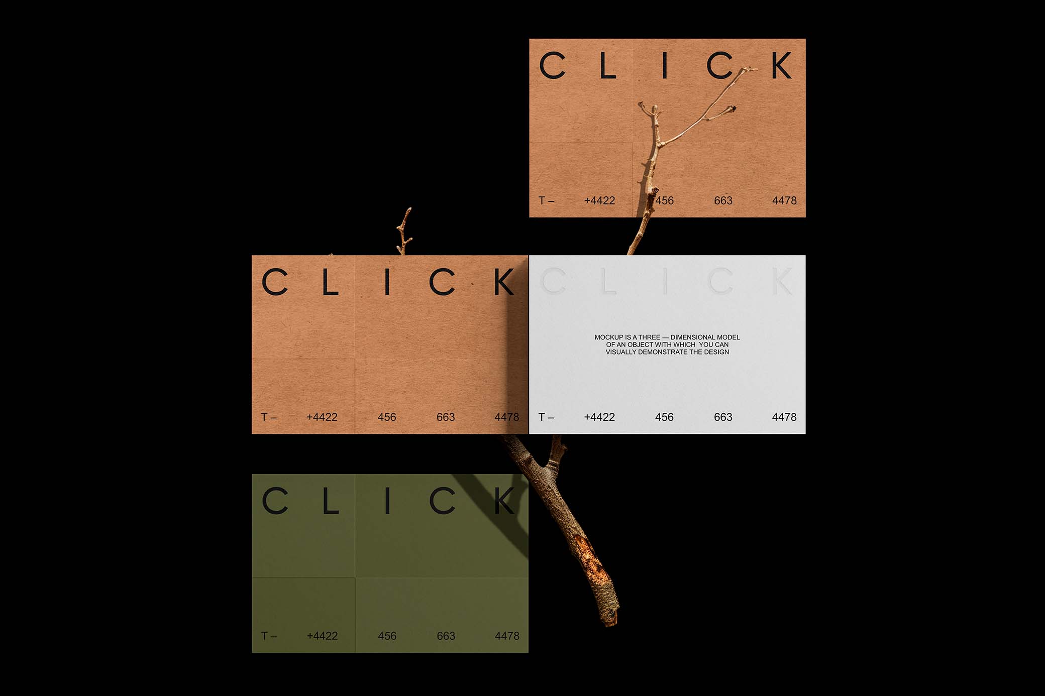 OLIVE Brand Identity Mockup Vol. 4