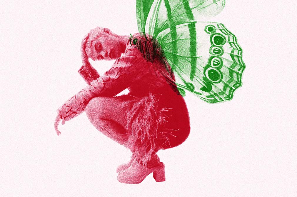 Risograph Double Exposure Effect