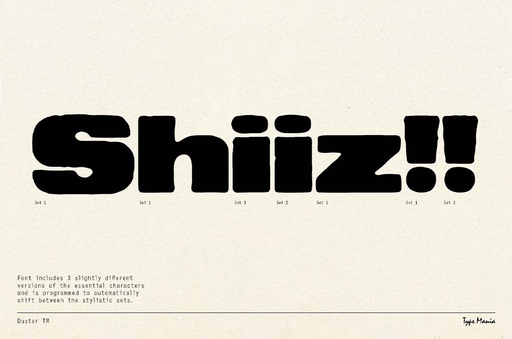 Duster TM | Heavy Distressed Type