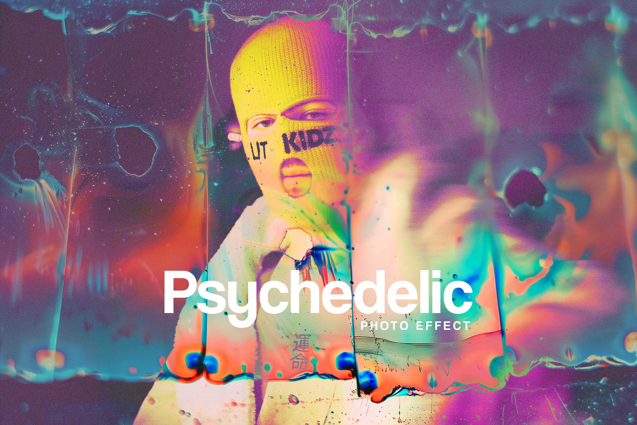 Psychedelic Film Photo Effect