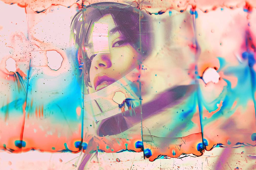 Psychedelic Film Photo Effect