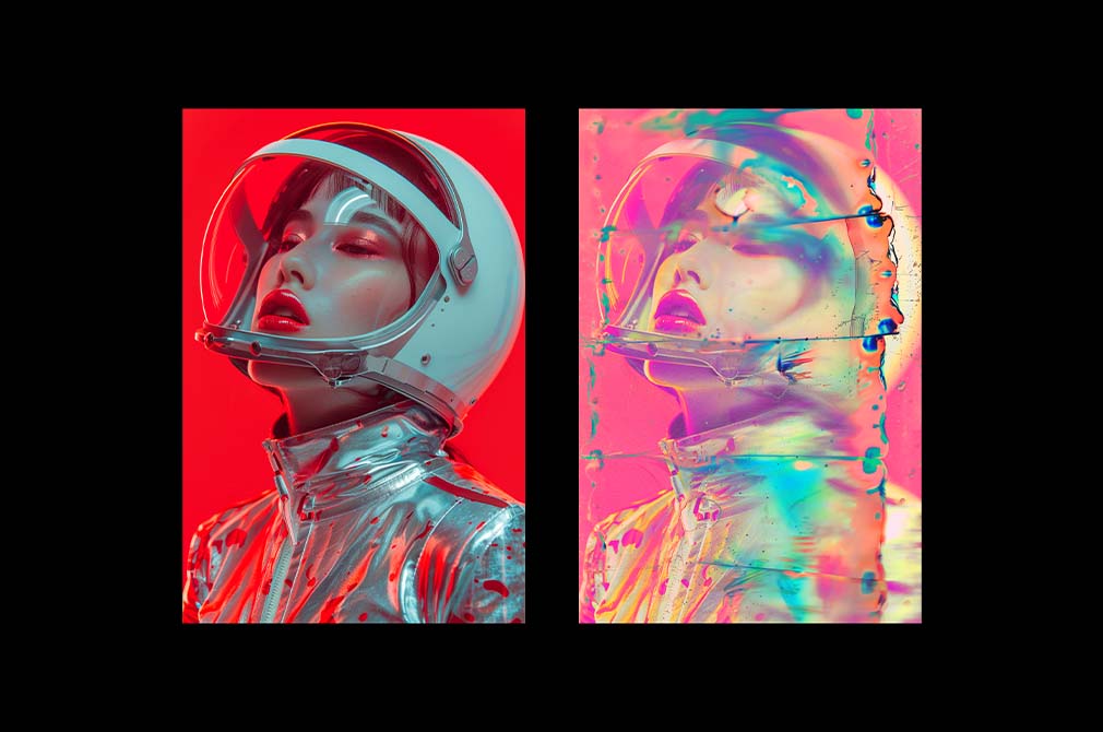 Psychedelic Film Photo Effect