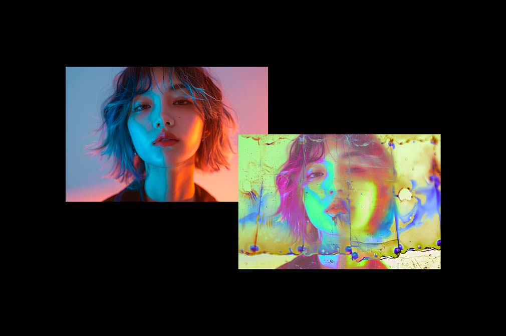 Psychedelic Film Photo Effect