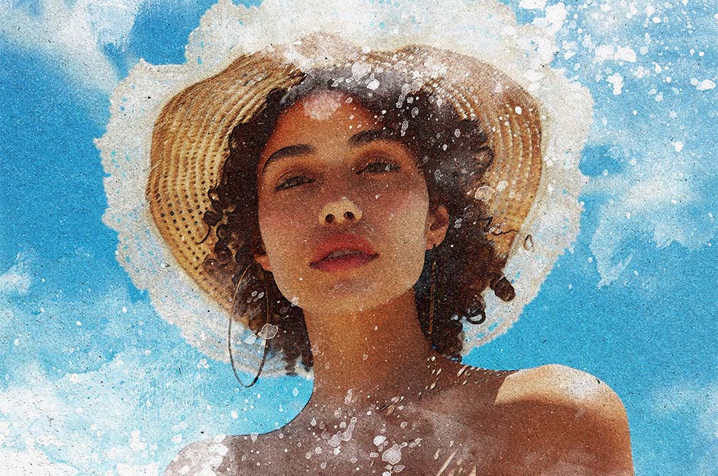 Download Watercolor Painting Photo Effect