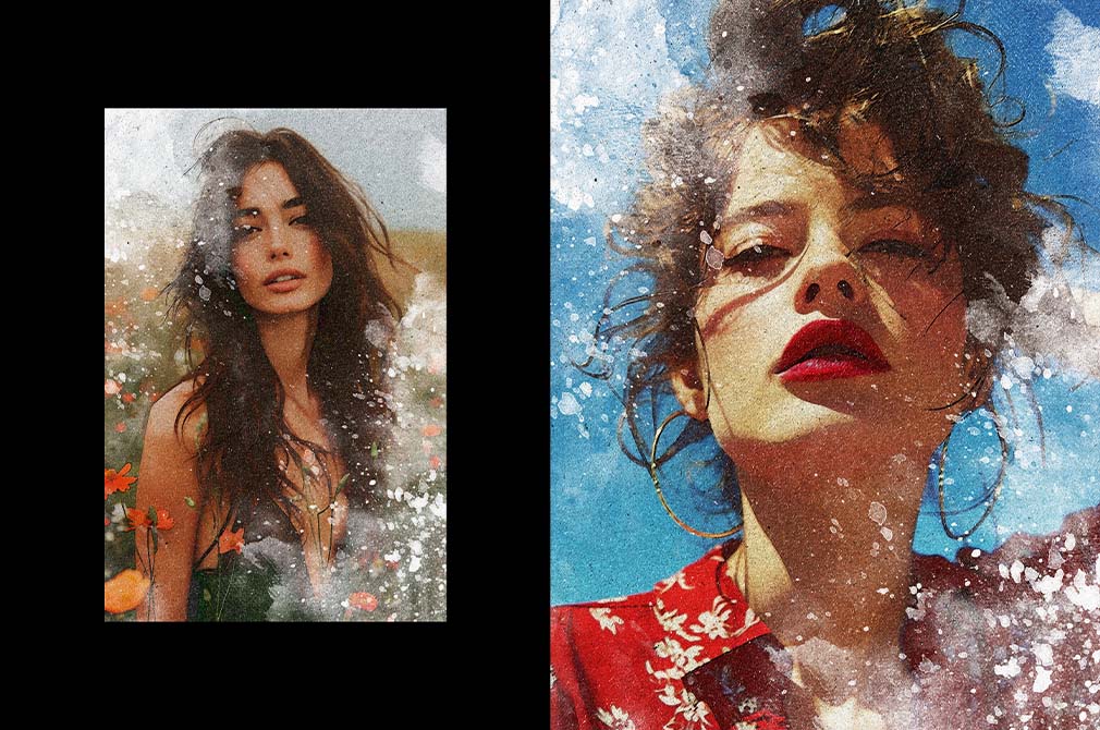 Download Watercolor Painting Photo Effect