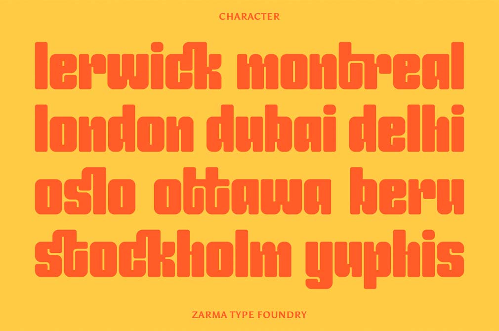 Entuista — Chunky Display Font