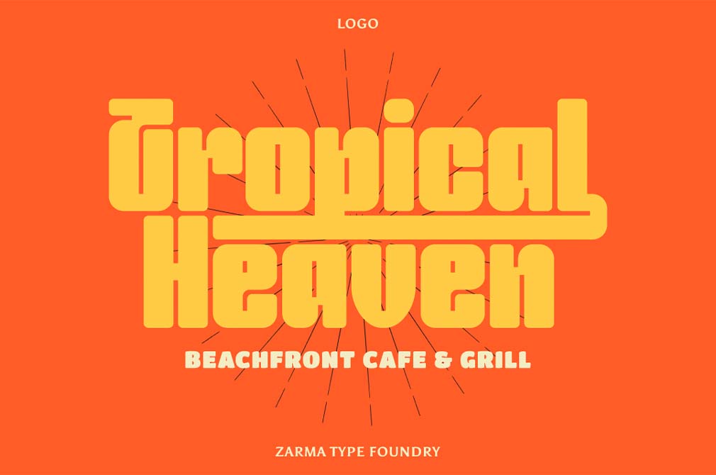 Entuista — Chunky Display Font