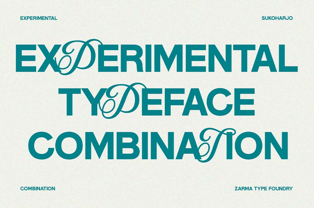 Megren | Combination Font