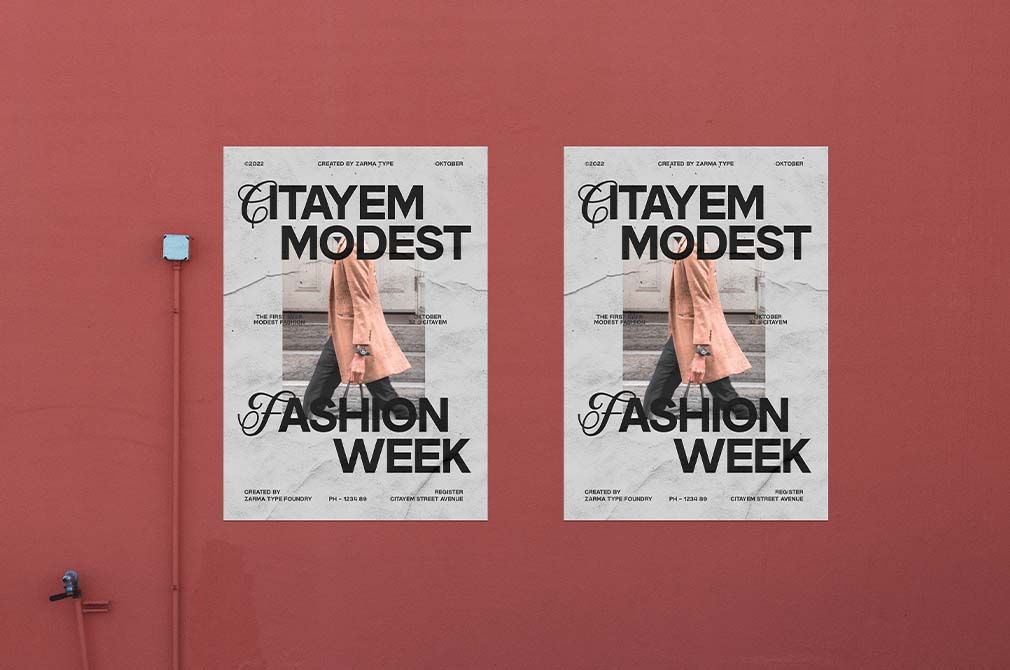 Megren | Combination Font