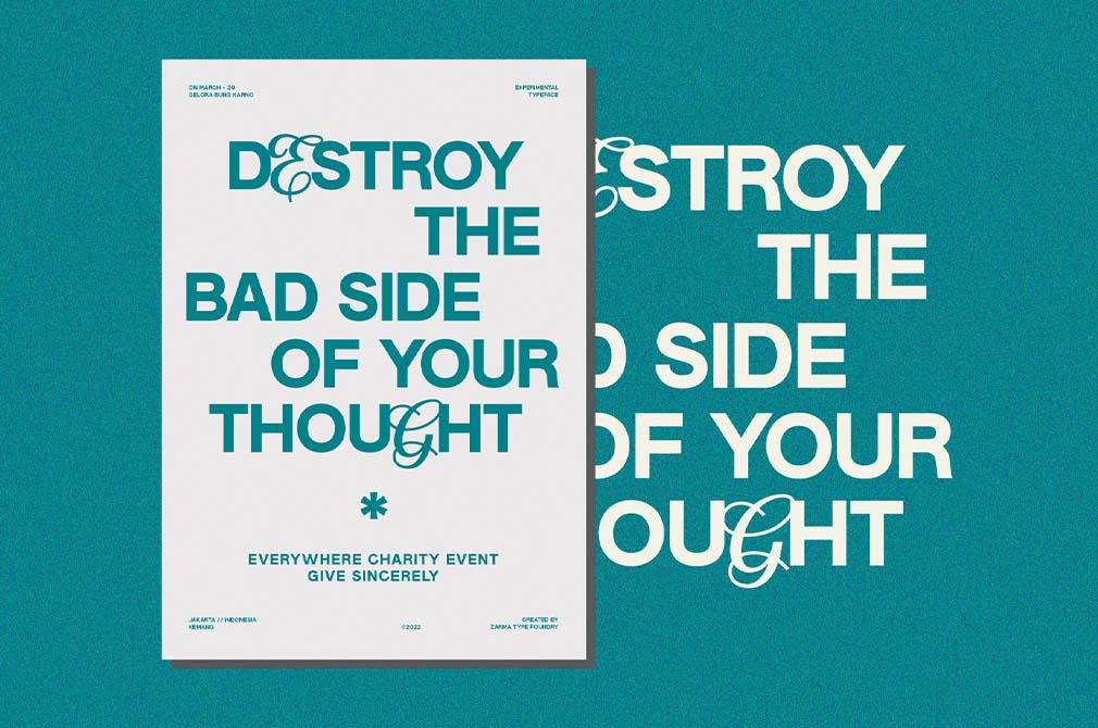 Megren | Combination Font