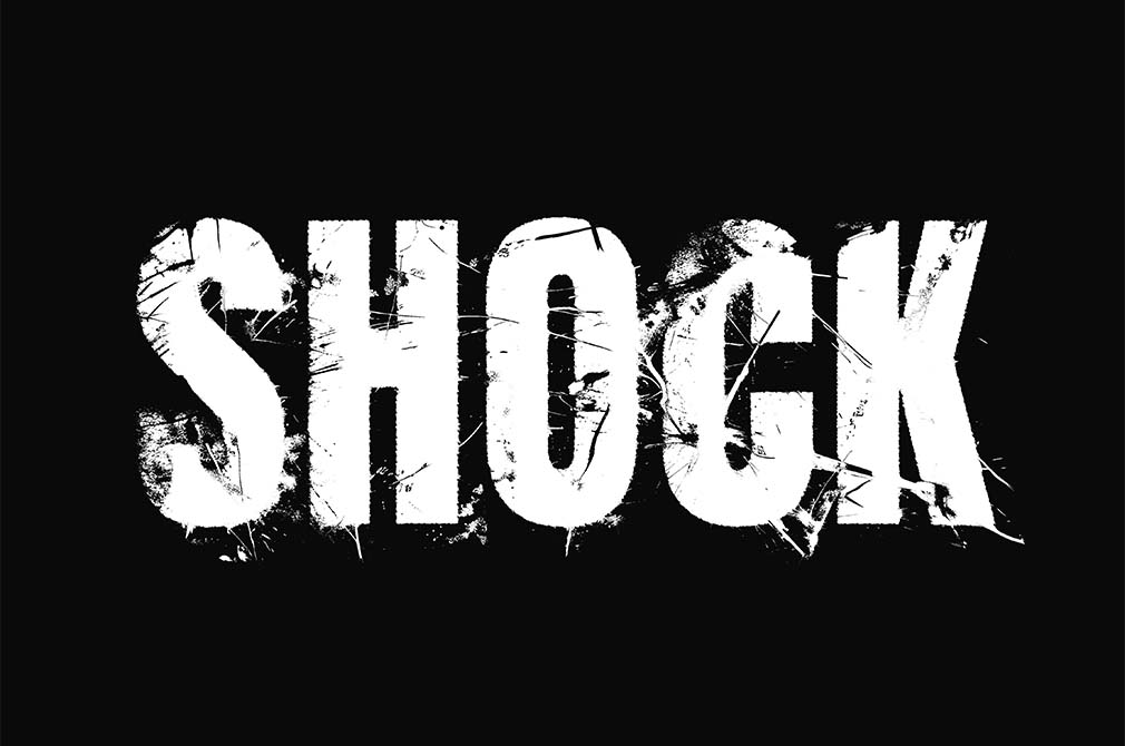 Distort Scratch Halftone Text Effect