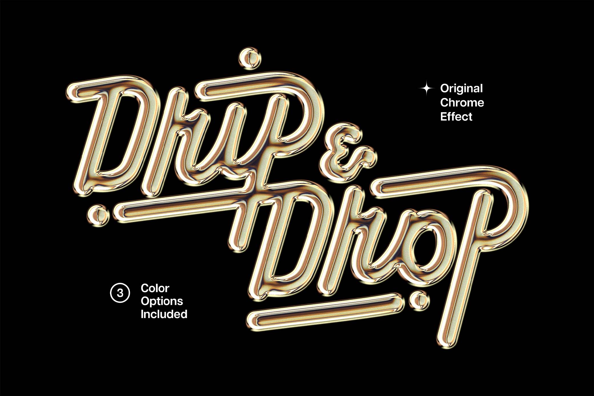 Bright Chromatic Text & Logo Effect