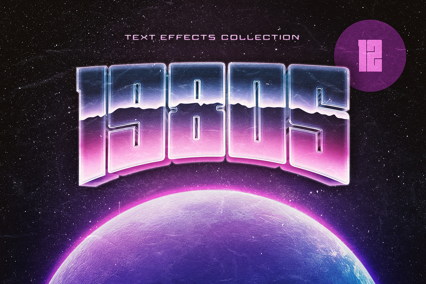 Download 80s Text Effects Collection