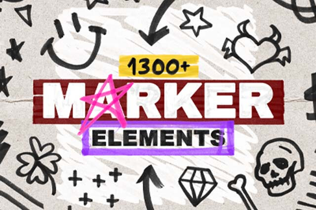 1300+ MARKER ELEMENTS