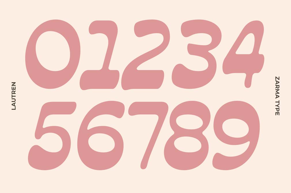 Lautren | Reverse Contrast Script