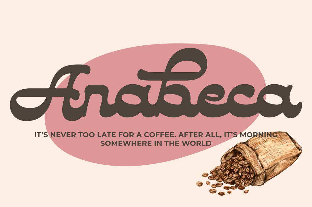 Lautren | Reverse Contrast Script