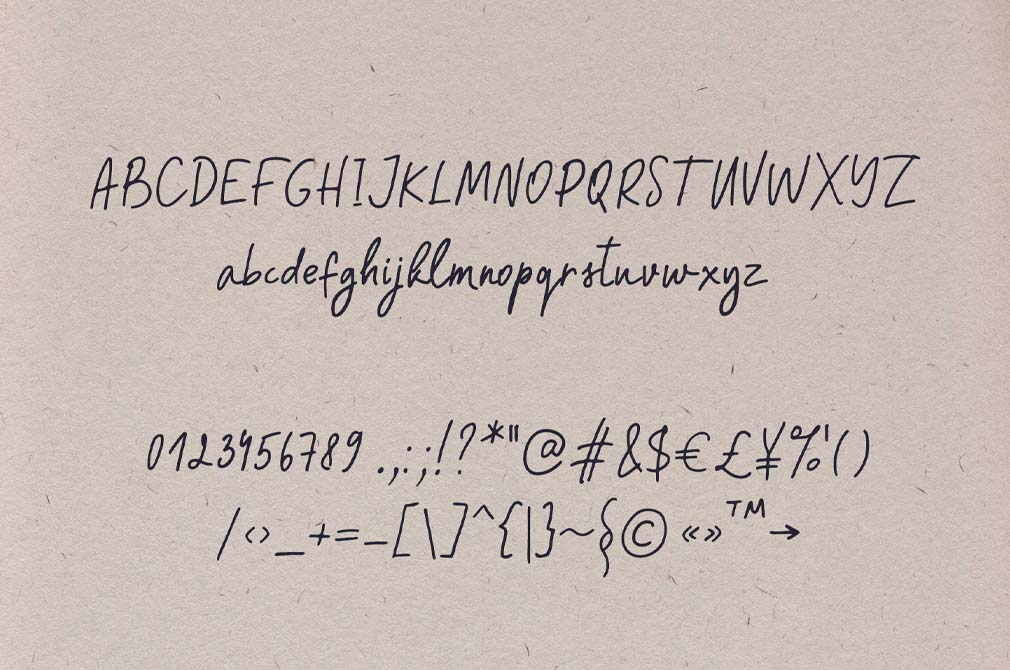 Download SASSY CHARM — Handwriting Font