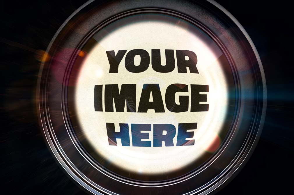 Fisheye Camera Lens Photo Effect