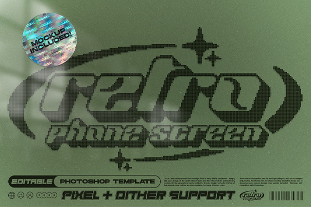 Retro Phone Screen Creator