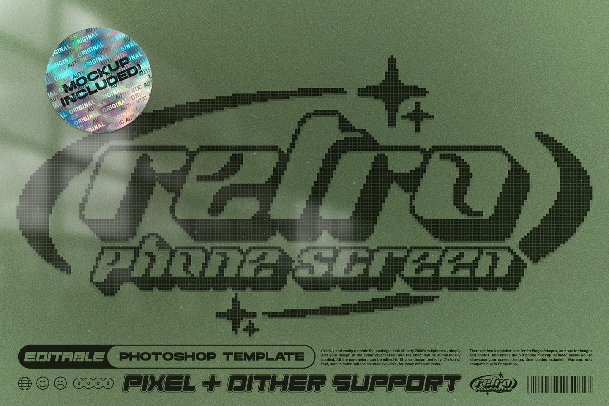 Retro Phone Screen Creator