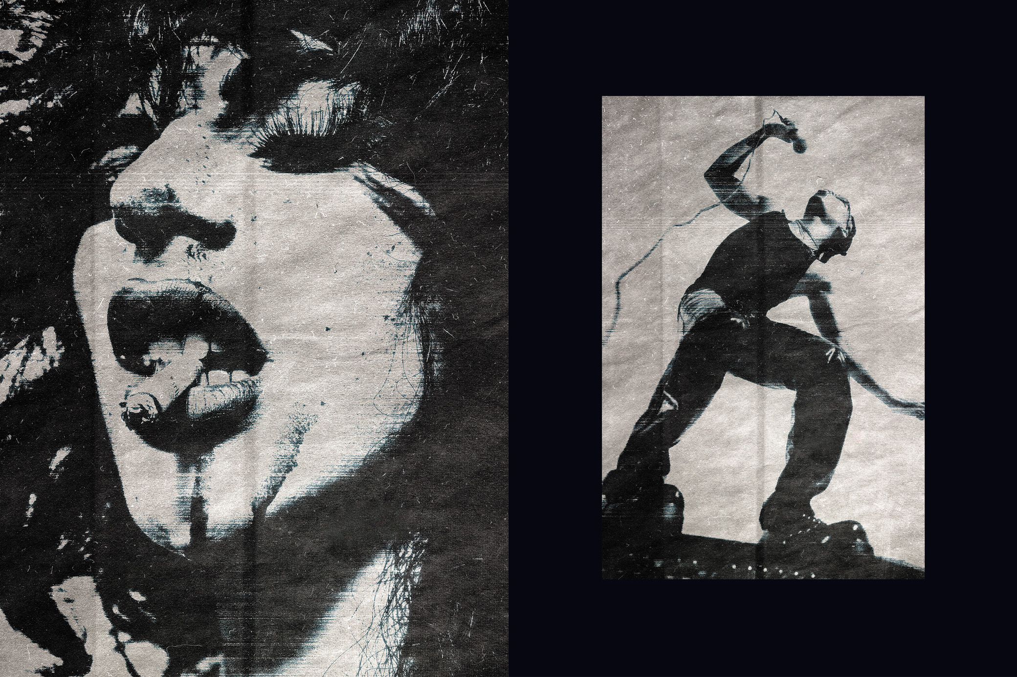 Grunge Photocopy Effect