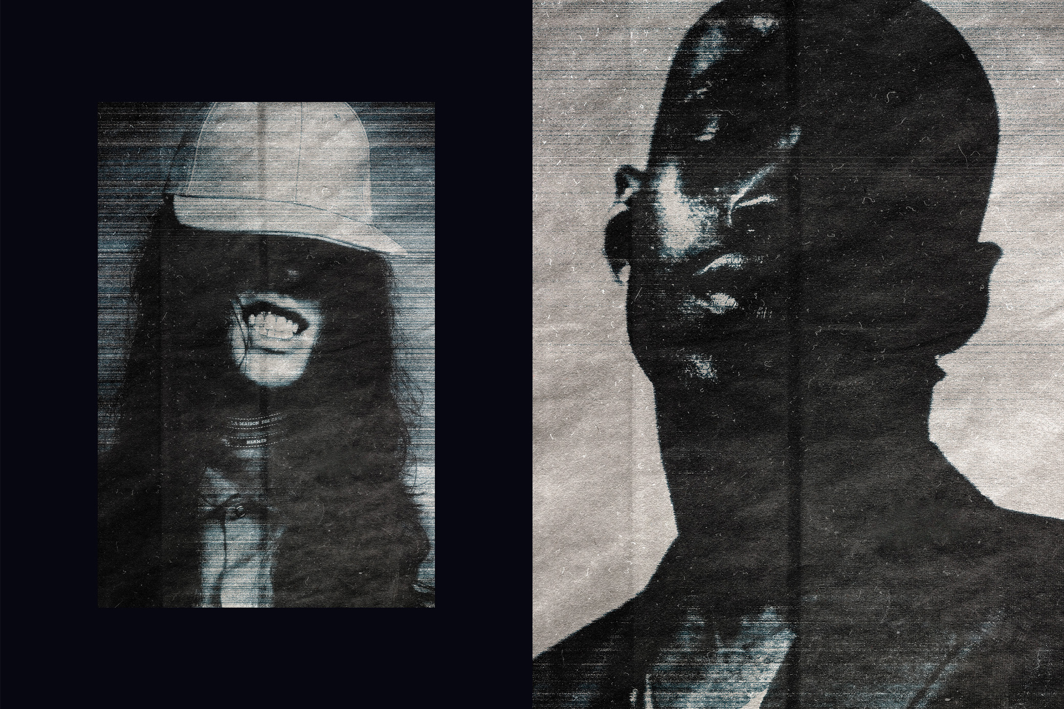 Grunge Photocopy Effect