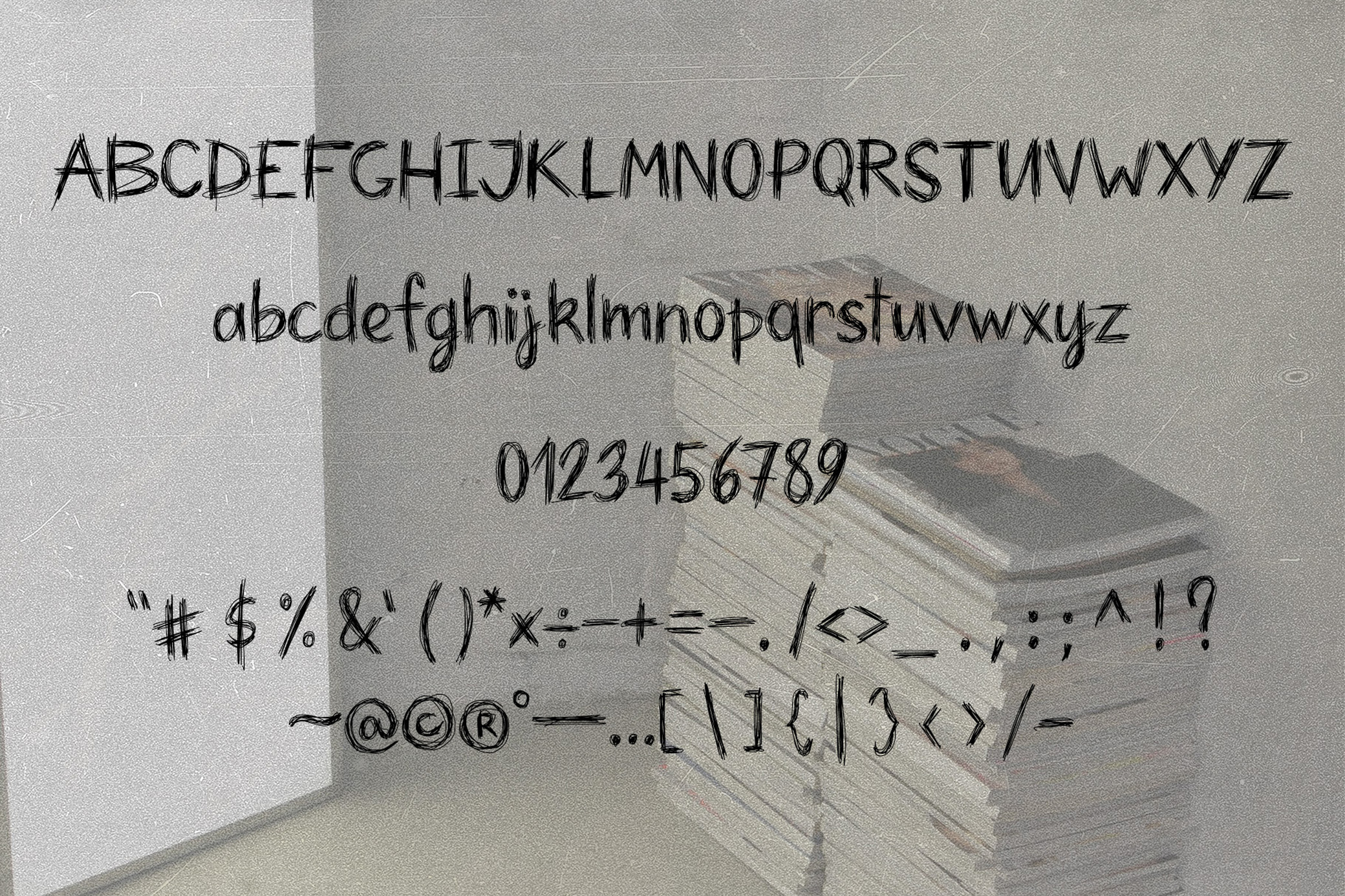 FEISTY — Scribble Handwriting Font