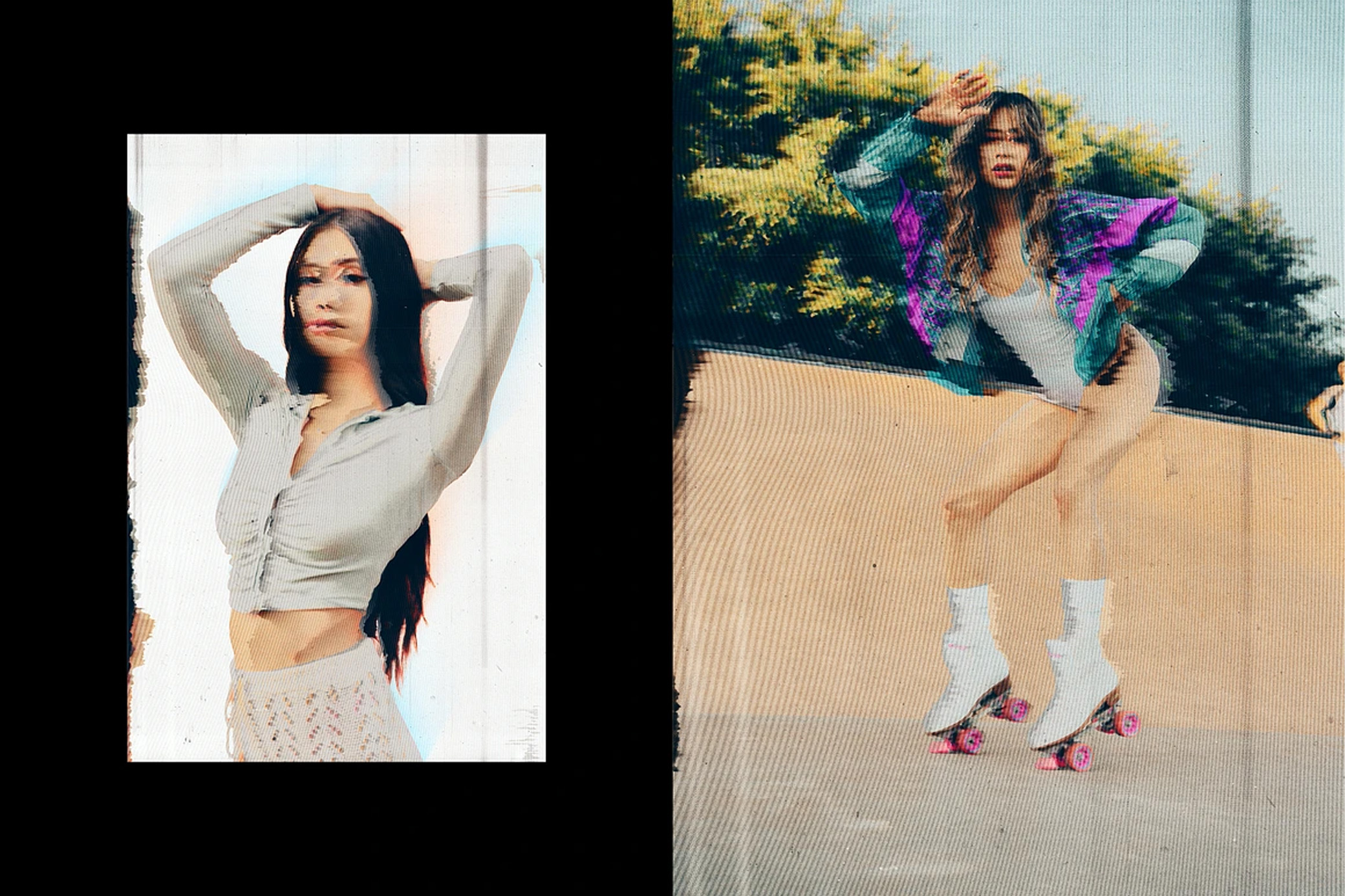 Glitched Photocopy Photo Effect