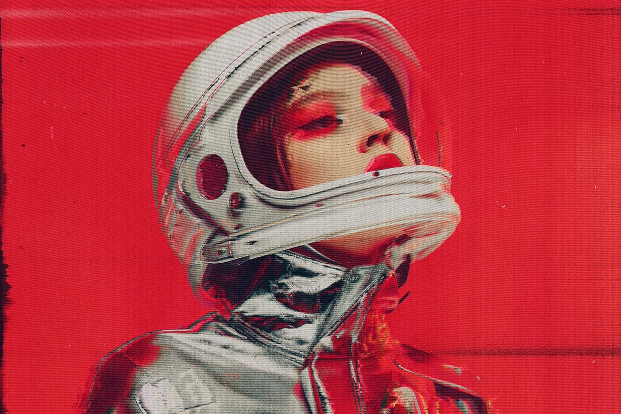 Glitched Photocopy Photo Effect