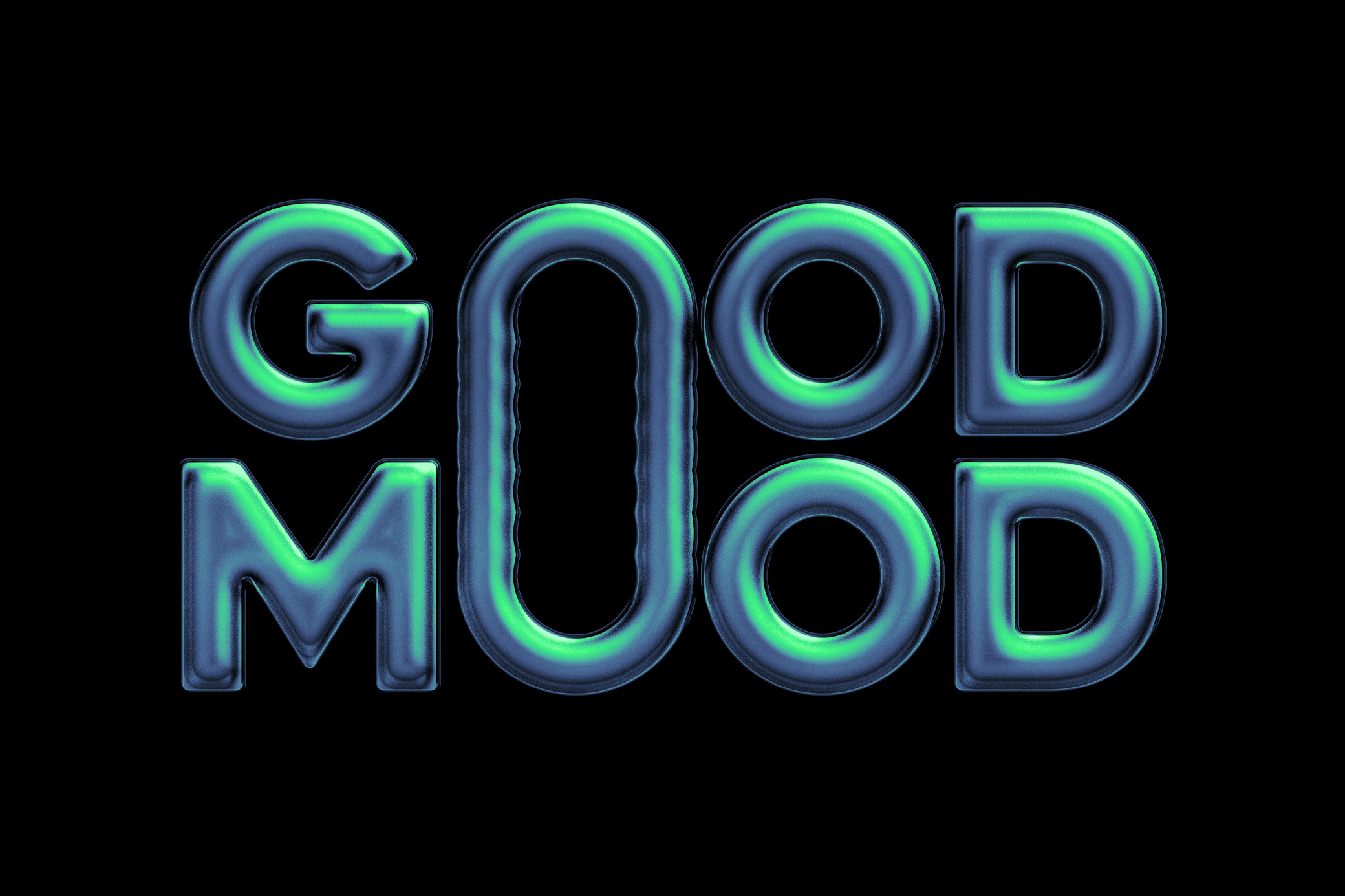 Pearl Chrome Text Effect