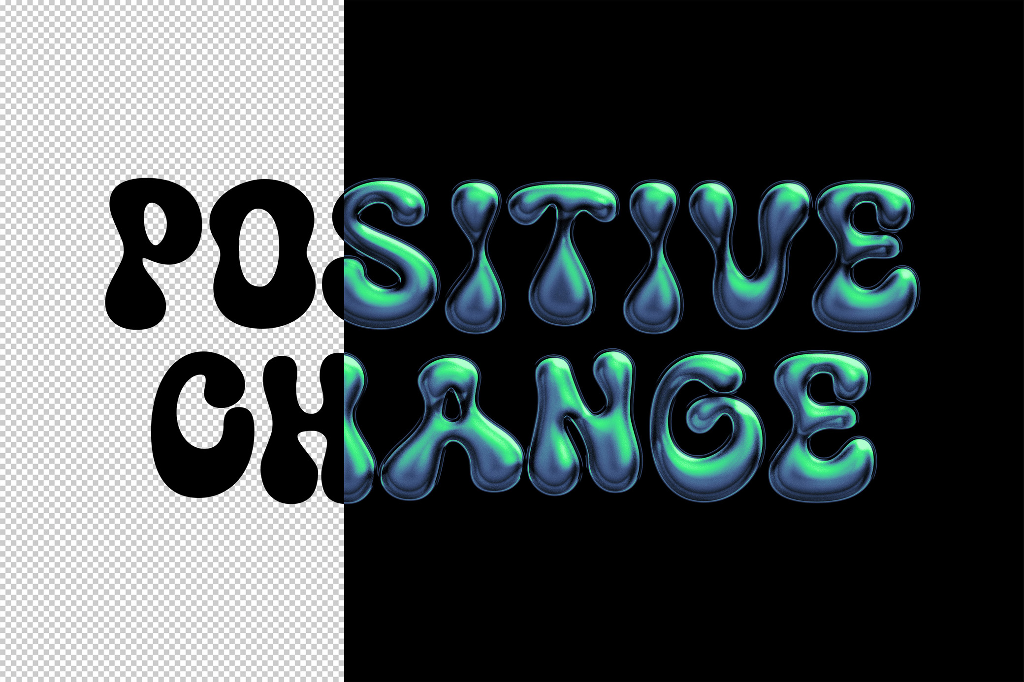 Pearl Chrome Text Effect