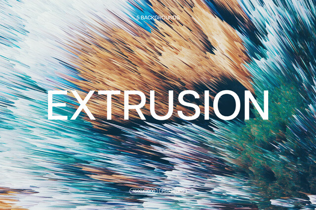 Abstract 3D Extrusion Backgrounds