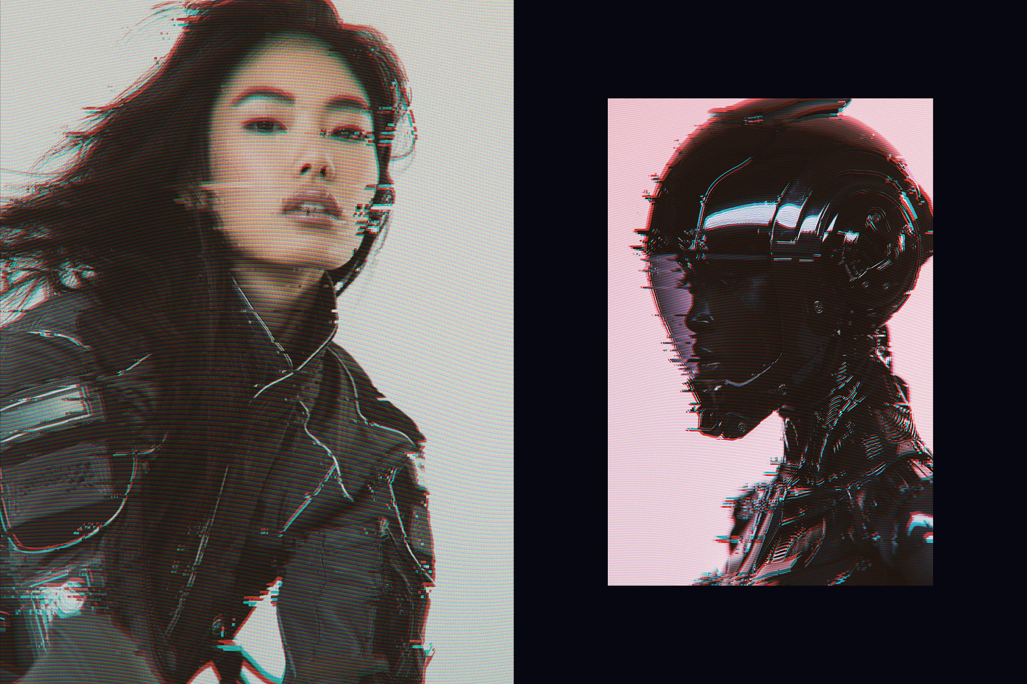 Glitching Photo Effect