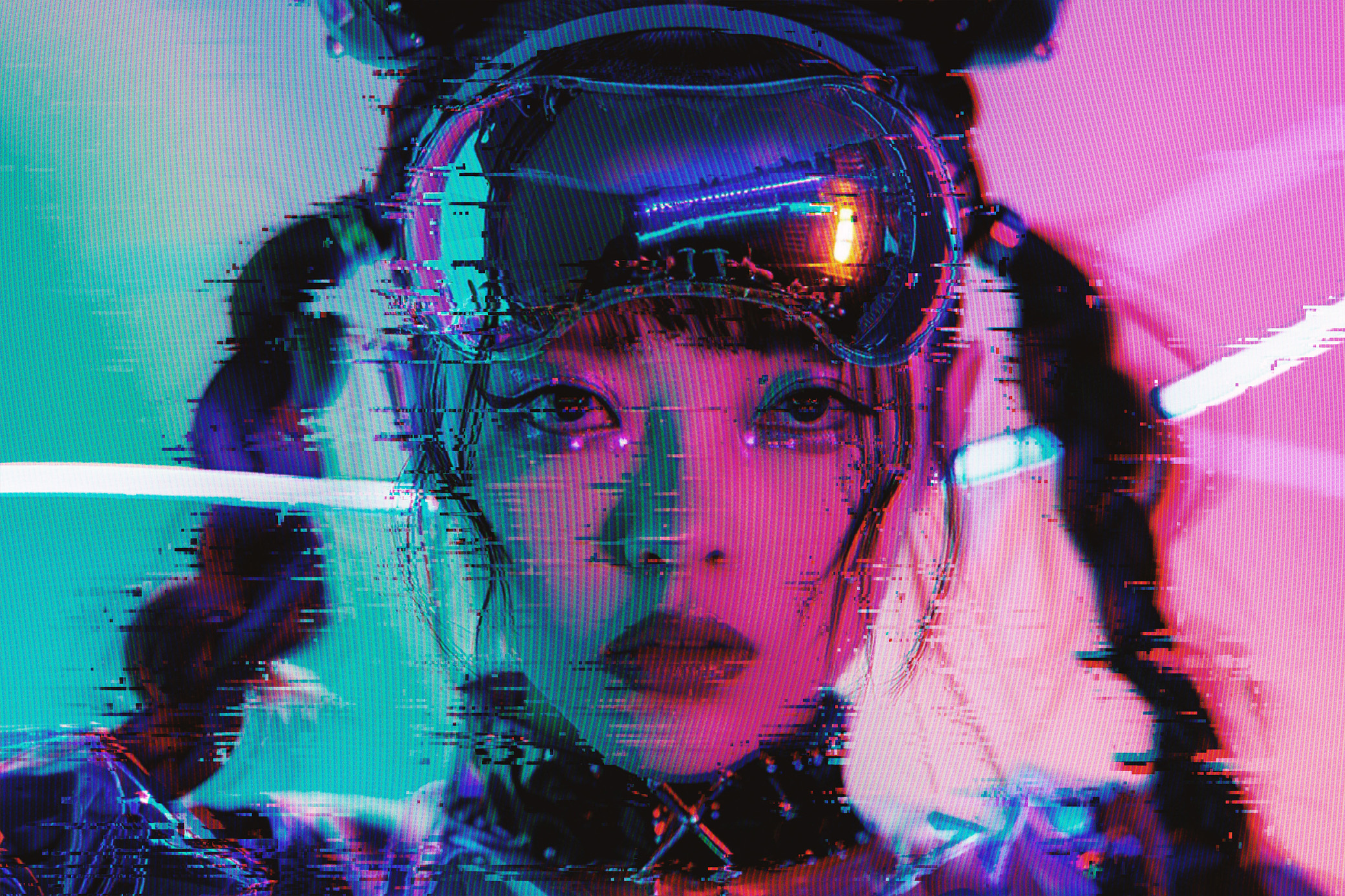 Glitching Photo Effect