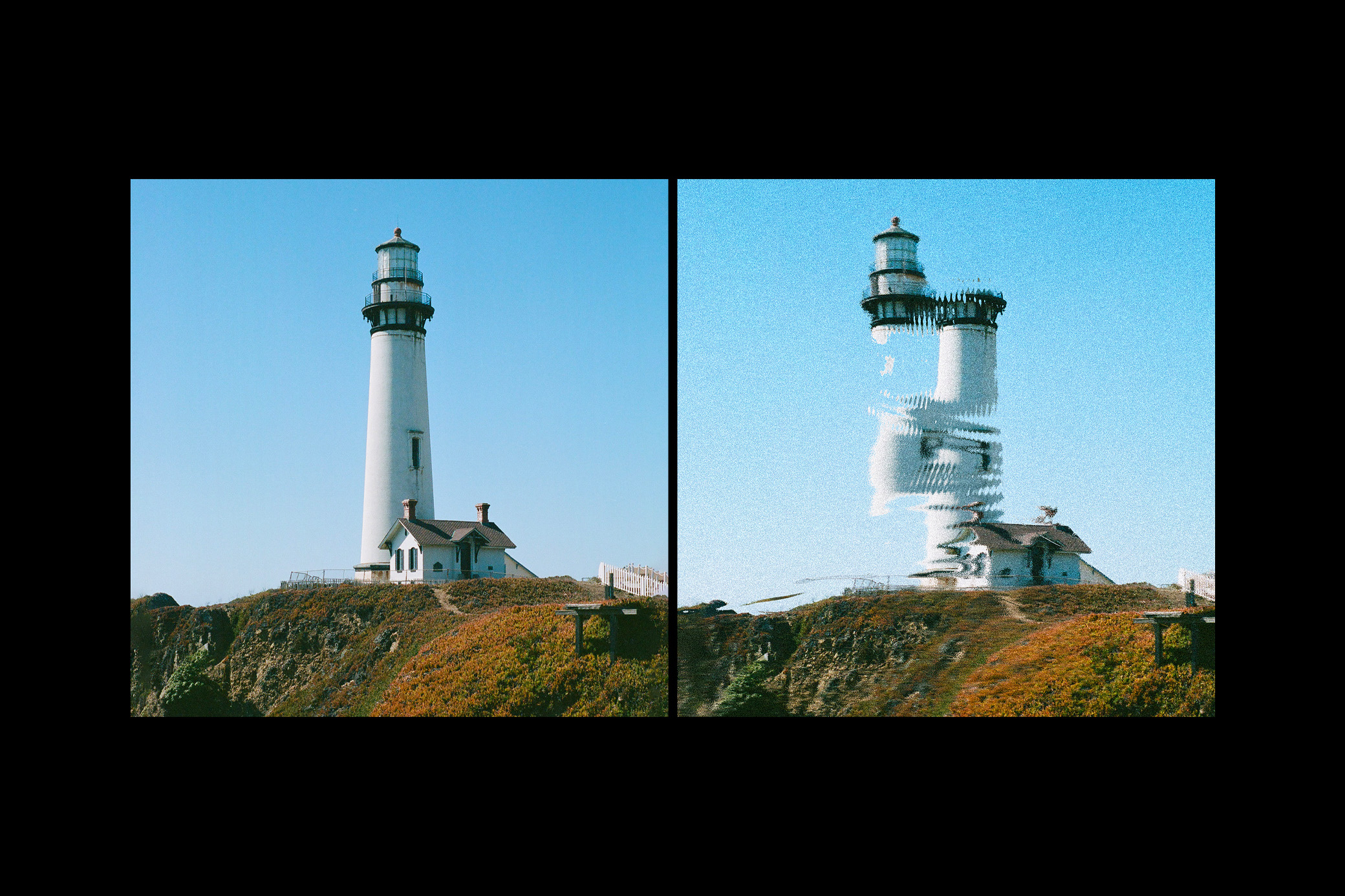 Distorted Mismatches Photo Effect