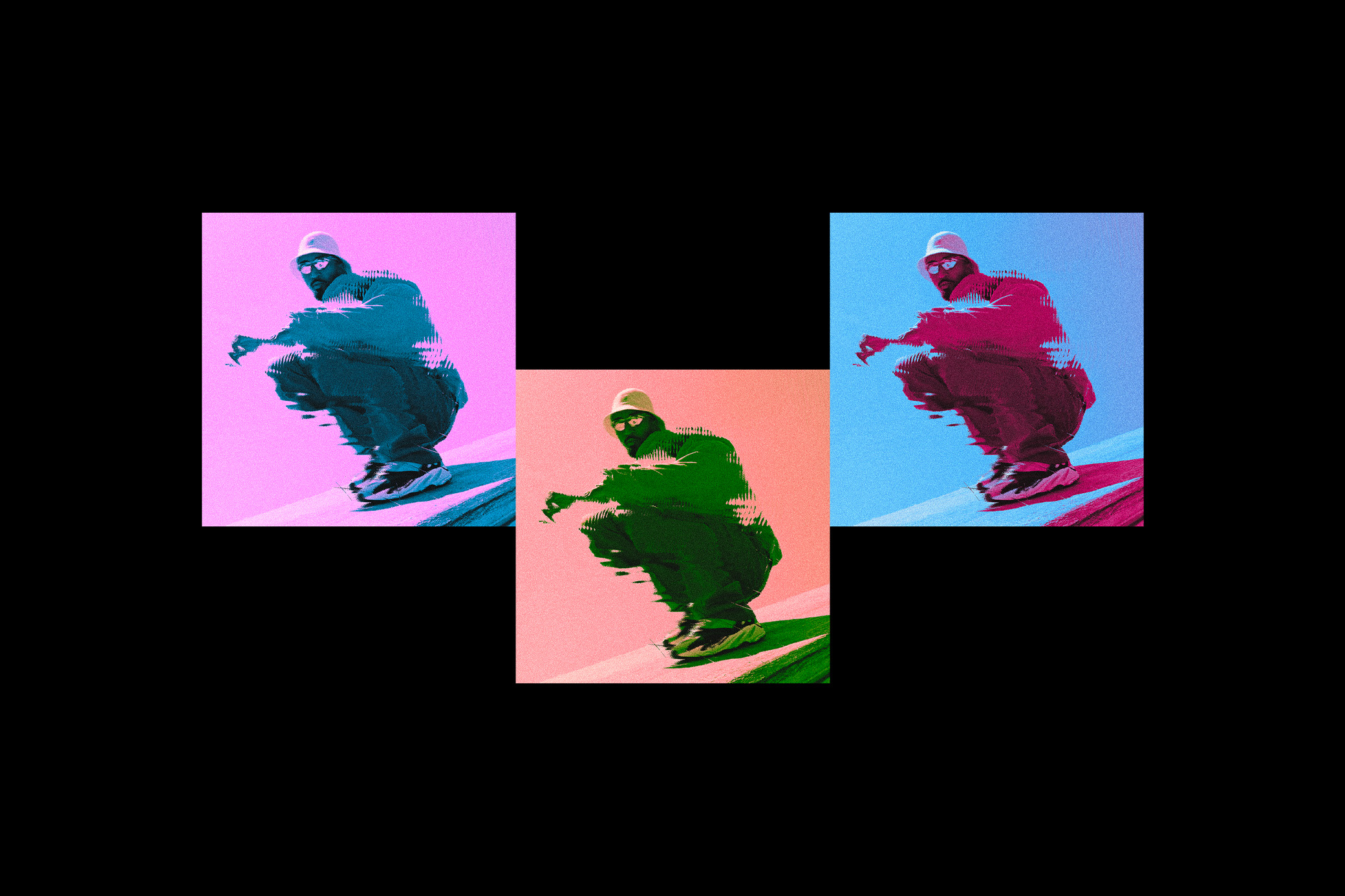 Distorted Mismatches Photo Effect